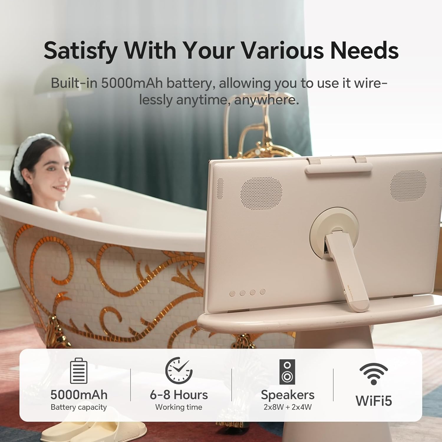 MegPad Portátil de TV 25"